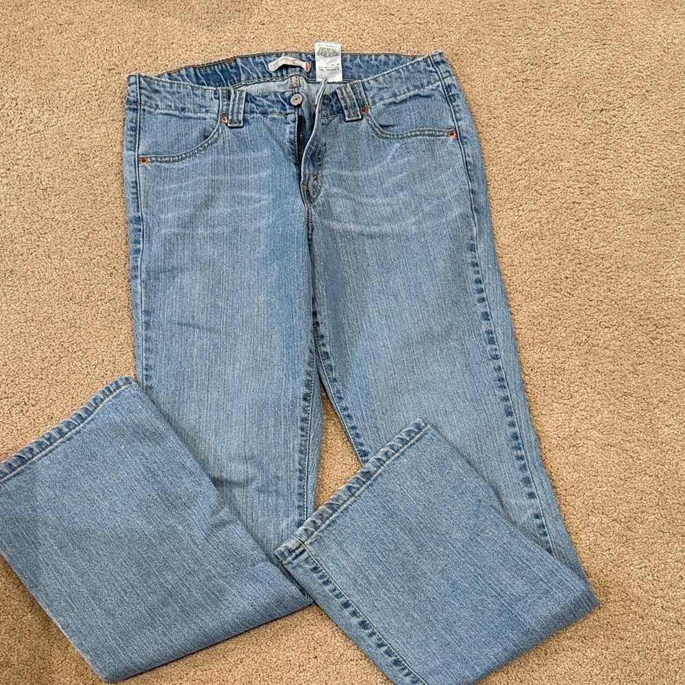 Levi's 525 Light Blue Denim Jeans